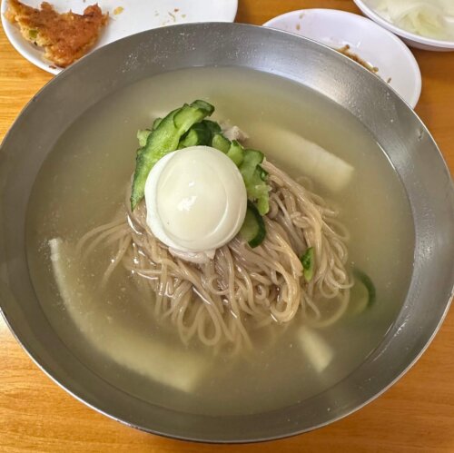 남대문 부원면옥 가성비 물냉면